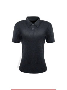 CAMISA POLO PRETA FEMININA